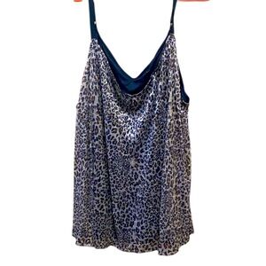 Torrid Gold and black Backless Camisole size 5